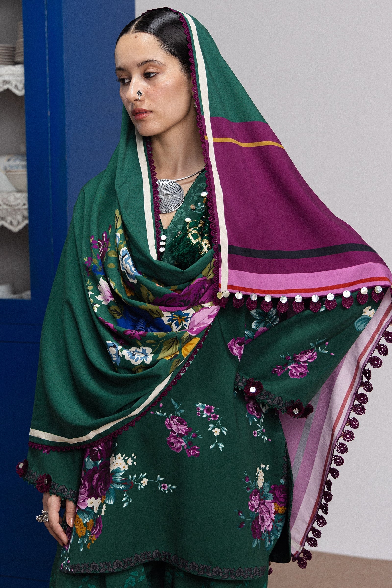 Katya-9B | Coco Prints by Zara Shahjahan Unstitched 3 Piece Linen