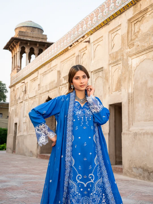 Rang-e-khaas by Feroza Embroidery Airjet Viscose | D-06
