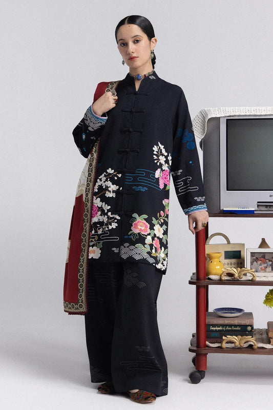 Hana-2A | Coco Prints by Zara Shahjahan Unstitched 3 Piece Linen