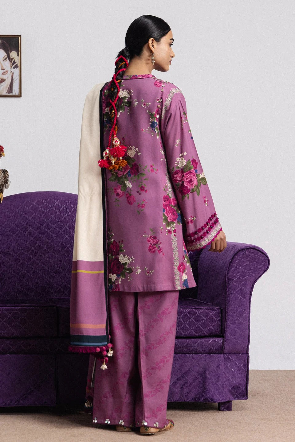 Katya-9A | Coco Prints by Zara Shahjahan Unstitched 3 Piece Linen