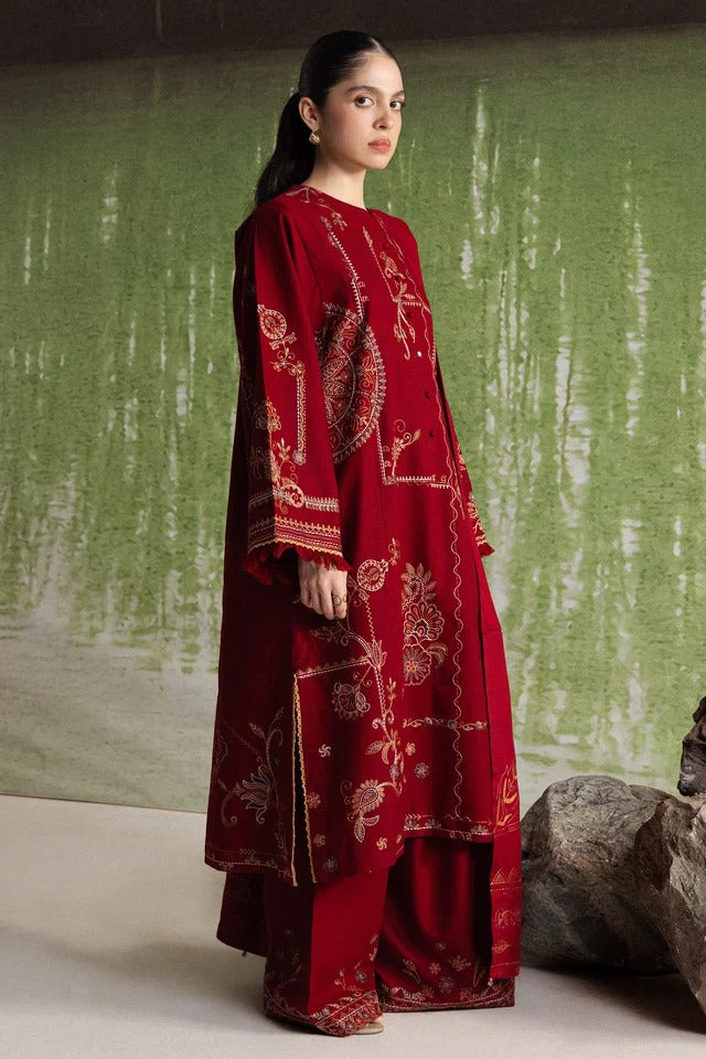 Coco by Zara Shahjahan Winter Unstitched 2026 | DIBA-10A