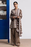 Elowen-7B | Coco Prints by Zara Shahjahan Unstitched 3 Piece Linen