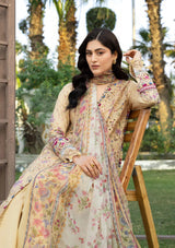 5B Khushee – Chikankari Prints with Chiffon Dupatta – Elaf