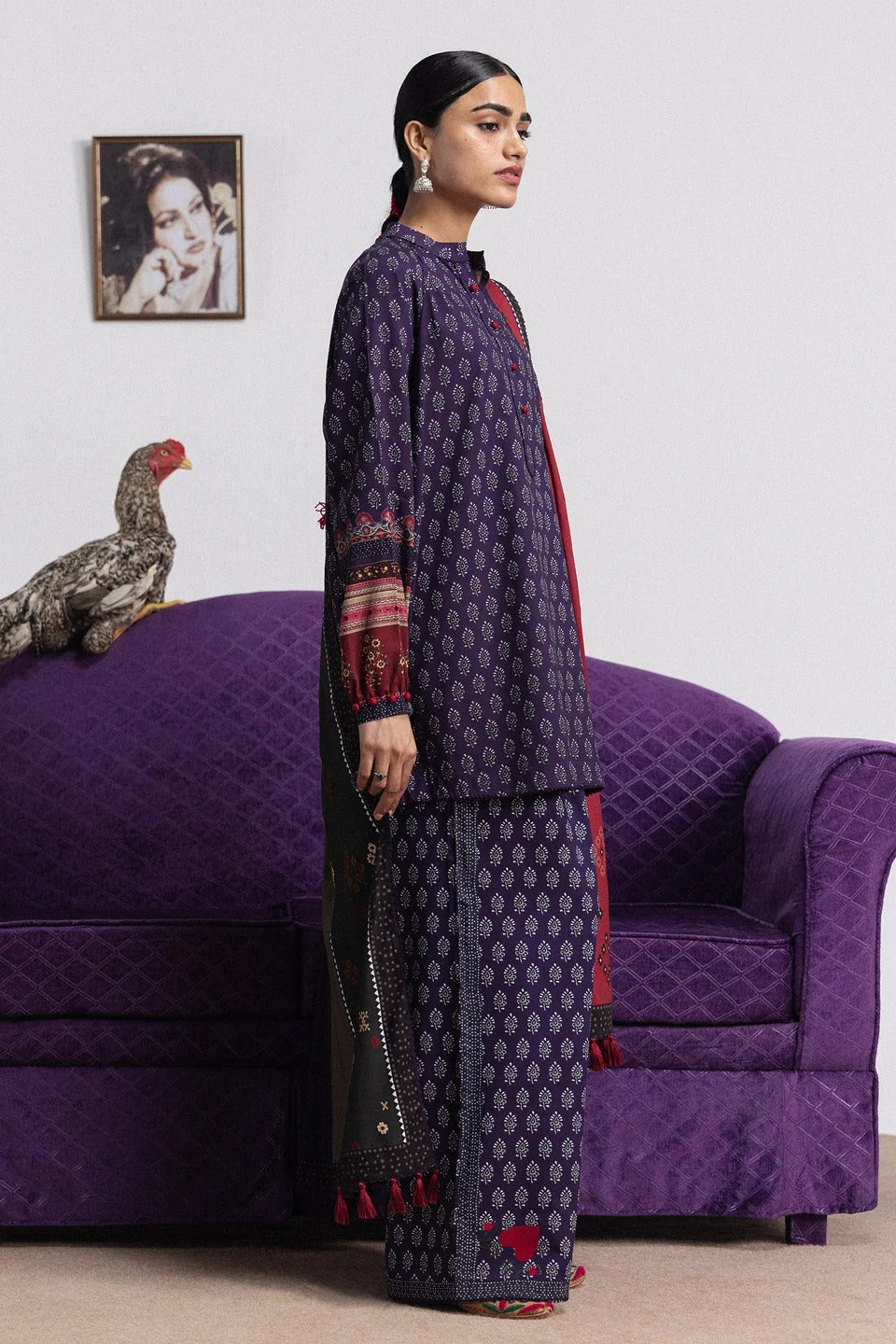 Anika-3B | Coco Prints by Zara Shahjahan Unstitched 3 Piece Linen