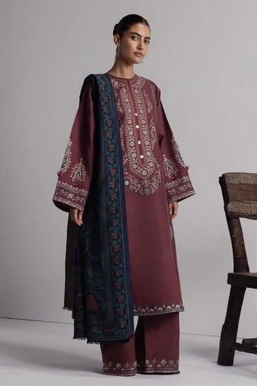 Coco by Zara Shahjahan Winter Unstitched 2026 | SARD-1A