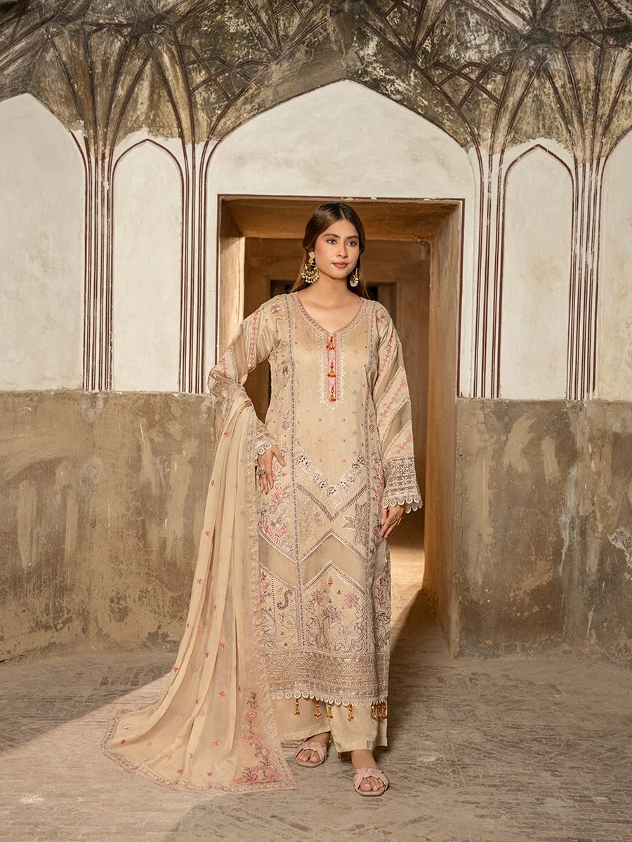 Rang-e-khaas by Feroza Embroidery Airjet Viscose | D-09