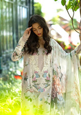 4A TUSCAN FAIRY | Embroidered Lawn 3 Piece Unstitched Suit
