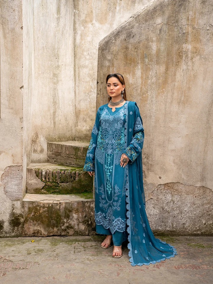 Rang-e-khaas by Feroza Embroidery Airjet Viscose | D-10