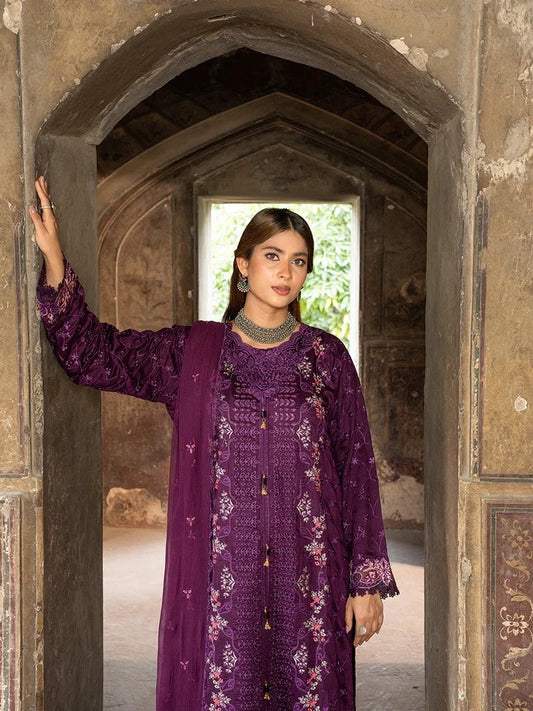 Rang-e-khaas by Feroza Embroidery Airjet Viscose | D-02