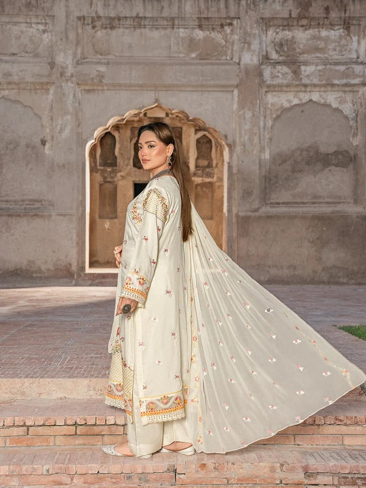 Rang-e-khaas by Feroza Embroidery Airjet Viscose | D-08