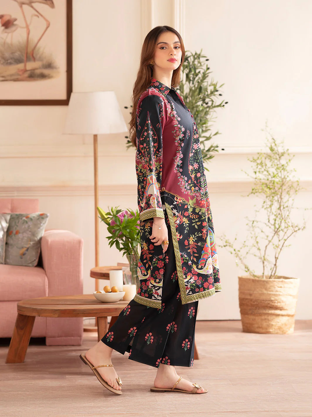 N - 08 | 2 PC LAWN- Noir Edit '26 By Mahnur