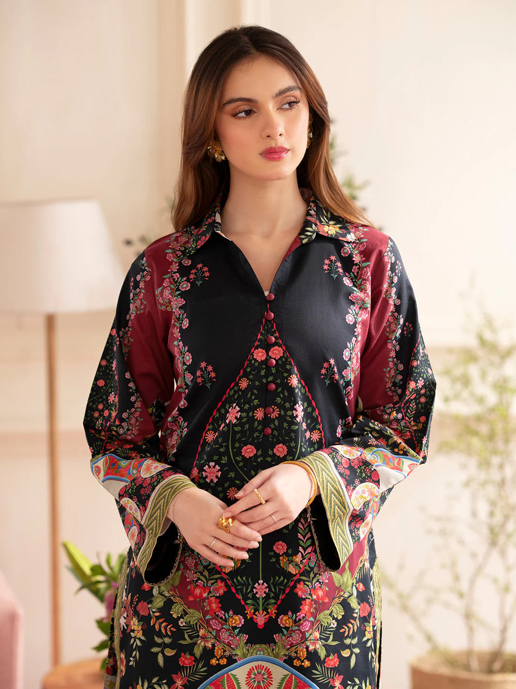 N - 08 | 2 PC LAWN- Noir Edit '26 By Mahnur