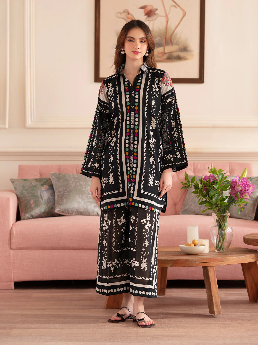 N - 09 | 2 PC LAWN - Noir Edit '26 By Mahnur