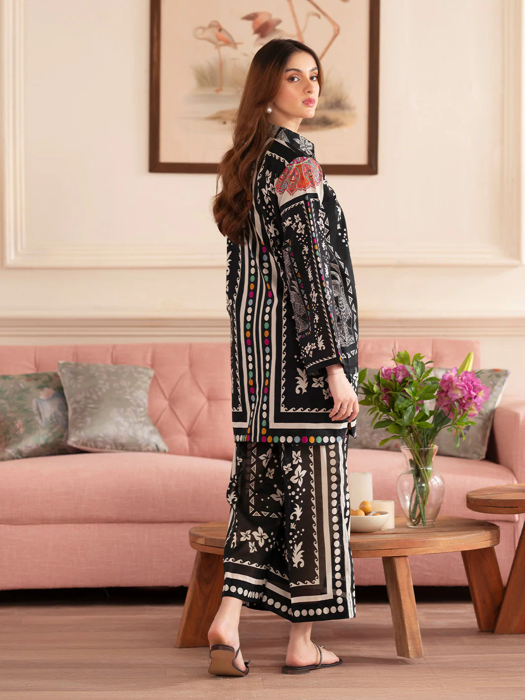 N - 09 | 2 PC LAWN - Noir Edit '26 By Mahnur