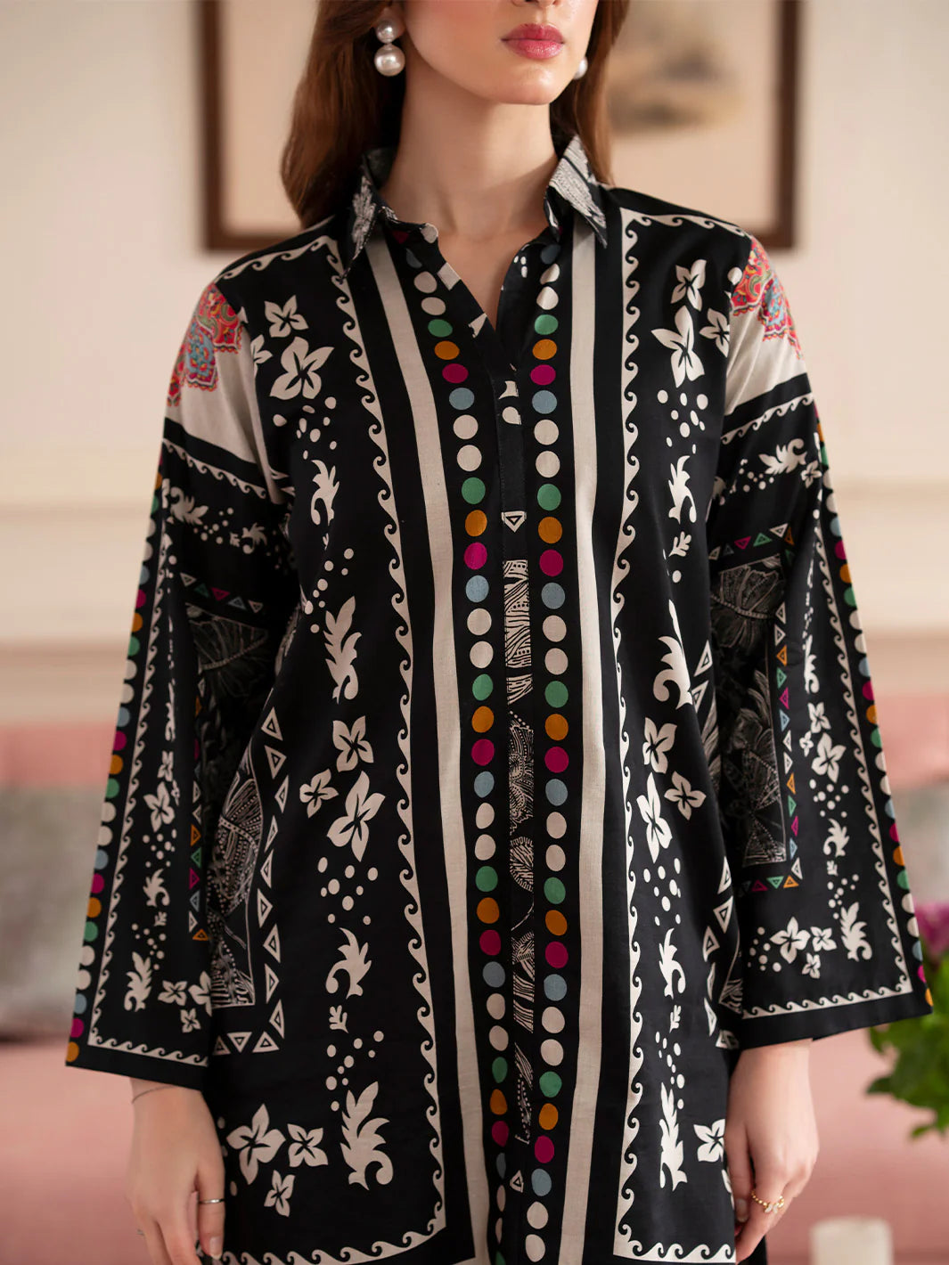 N - 09 | 2 PC LAWN - Noir Edit '26 By Mahnur