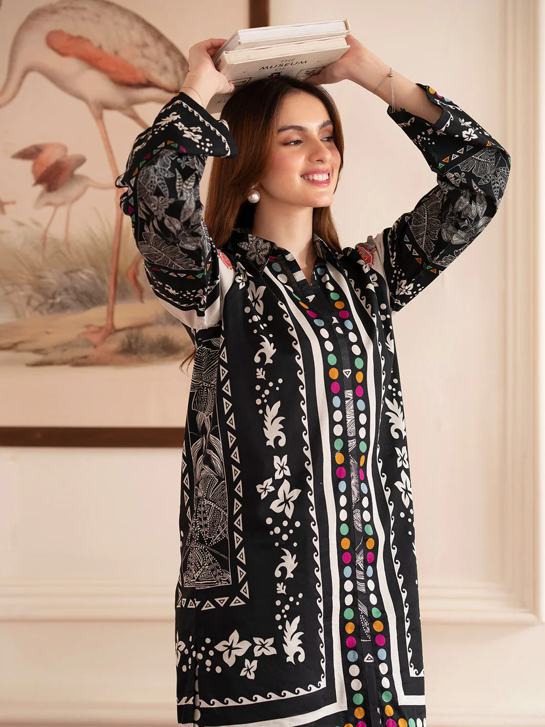 N - 09 | 2 PC LAWN - Noir Edit '26 By Mahnur