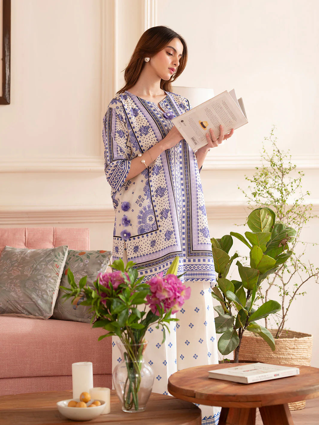 N - 10 | 2 PC LAWN - Noir Edit '26 By Mahnur