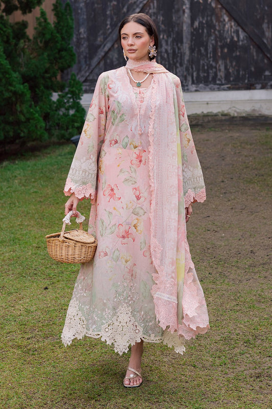 NSG-208 NUREH | EMBROIDERED AND PRINTED LAWN