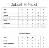 LUXURY PRET READY TO WEAR (3PC) - GULPOSH BY MISBAH