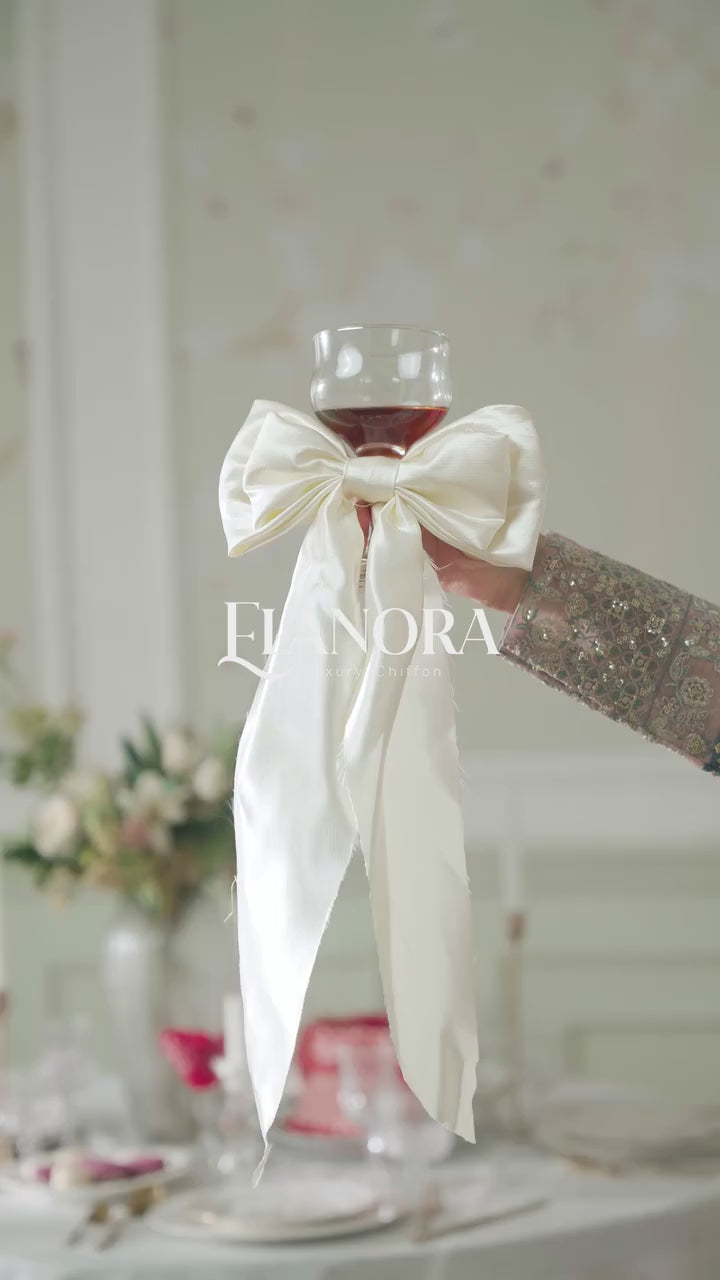 Nureh NEL-82 | Embellished Chiffon Suit with Embroidered Net Dupatta (Unstitched)